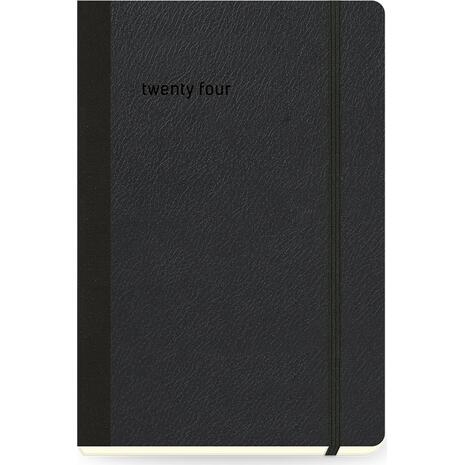 Ημερολόγιο ημερήσιο The Writing Fields Lovable 4800 13.8x20cm 2024 μαύρο